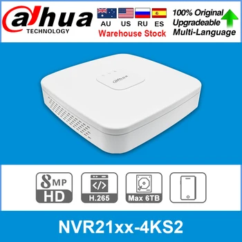 Dahua Original 4K NVR NVR2104-4KS2 NVR2108-4KS2 NVR2116-4KS2 4/8/16CH 1U Lite Recorder Video de Rețea H265 Pentru Sistemul de Camera IP
