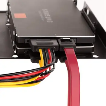 2X 2.5 inch SSD de 3.5 inch Hard Disk Internă Kit de Montare Suport SATA, Cabluri de Date și Cabluri de Alimentare Inclus-Fierbinte