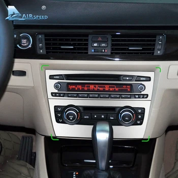 VITEZA pentru BMW E90 E92 Accesorii pentru BMW E90 E92 Autocolant de Interior Tapiterie AC CD Panoul de Control, Consola Cadru Fără Navigație