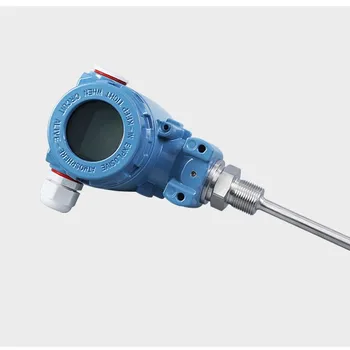 PCT400 Integrat de Temperatură Transmițător Plug-in Senzor de Temperatură cu afișaj de Temperatură Transmițător 4-20mA L=100mm