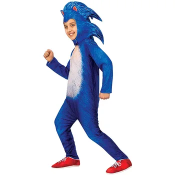 Ziua copilului Sonic Sonic Costum Costum Cosplay Costum Sonic Costum Copil