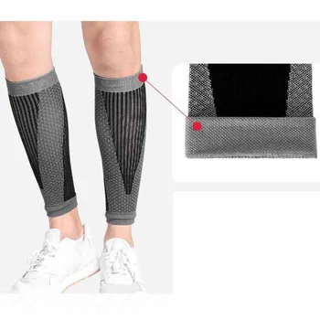 Unisex Funcționare Atletism Mâneci De Compresie Picior De Vițel Atele Fluierul Piciorului Cot Genunchiere De Protecție