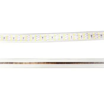 0,5 Metri de Iluminat cu LED Strip 220 V 2835 276L/M Trei Rând 50CM 1M 1,5 M 2M, 2,5 M, 3M, 3,5 M, 4M 4,5 M 5M UE Plug alb Cald alb Rece