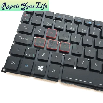 Reparații Viață Tastatura Laptop Pentru ACER Predator 17 15 G9-591/591R G9-592/593 G9-791/792 NE Layout cu iluminare din spate original
