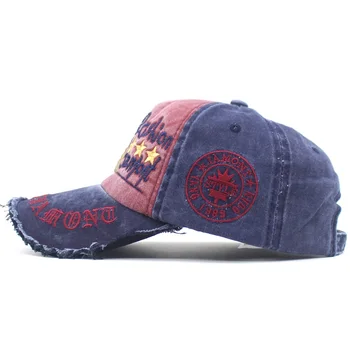 Ditpossible broderie litere snapback pălării pentru bărbați și femei spălat patch bumbac baseball capace noi