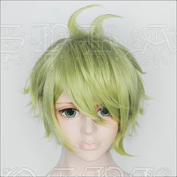 Japonia Joc Nou Dangan Ronpa V3 peruca Rantaro Amami verde stil de păr peruca V3 Peruca cosplay