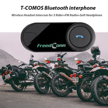 FreedConn TCOM-VB Intercom Distanta de Motocicleta Interfon Wireless Bluetooth Interfon Interfon Cască setul cu Cască