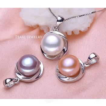 Perla Seturi de Bijuterii pearl colier Pandantiv Inele Cercei Pentru Femeile Naturale cu apă dulce Alb Negru pearl moda cadou Alibaba Noi