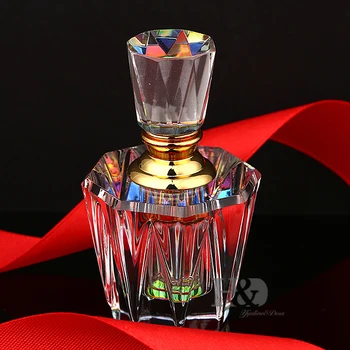 H&D Egiptean Cristal de Sticlă Sticle de Parfum Goale Reîncărcabile Sticla pentru Decor Acasă Doamnei Cadou (3ML)