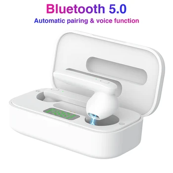 Super Bass Air 2 Stil Touch TWS Mini Adevărat Căști fără Fir Bluetooth 5.0 Earbud Cască Căști Pentru Sport Jocuri de noroc I200 I500