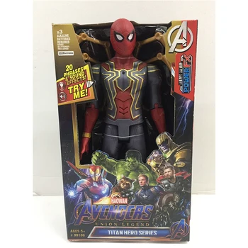 Marvel Jucării Răzbunătorul Endgame 30CM Super-Erou Thor, Hulk Thanos Wolverine Spider Man Omul de Fier figurina Toy Dolls