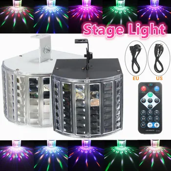 Mini 18W LED Lumina Disco DJ Laser Etapă Proiector RGB Lampa USB Reîncărcabilă Nunta Petrecere de Ziua AC90-240V DJ Lampa Stroboscop