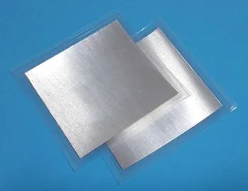 Indiu Foaie de Folie de Indiu Indiu Bloc Dimensiune: 50mm*50mm*0,1 mm, Laser Căldură disipare Strat de Material de Etanșare