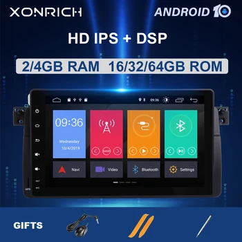 Xonrich AutoRadio Auto Multimedia Player 1 Din Android 10 Pentru BMW E46 M3 Rover 75 318/320/325/330/335 MG ZT Coupe de Navigare GPS