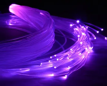 Fierbinte de vânzare fibra optica rola end strălucire PMMA plastic, fibra optica end strălucire cablu de fibră optică, iluminat expres transport gratuit