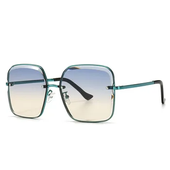 HBK Unisex Vintage Retro ochelari de Soare Patrati Bărbați Femei de Moda Supradimensionat Ochelari de Soare de Înaltă Calitate Nuante Mare Oculos De Sol UV400