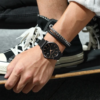 2020 Nou CRRJU Bărbați Ceas de Moda de Lux, Ultra-subțire Ceas de om bărbați Japonia Mișcarea Data Ceasuri de mana Sport Impermeabil Cuarț Ceas