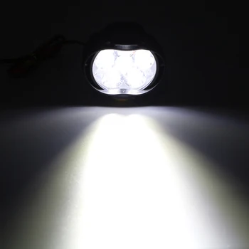 LEEPEE Reflector LED 6 LED Universal Motocicleta de Ceață Lampa de Lucru la fața Locului Lumina Super-Luminos 1200LM 1 Pereche Faruri Motociclete