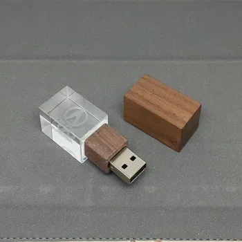 NOUĂ din Lemn de Bambus, Nuc, Bambus Carbonizat usb 2.0 de memorie flash stick pen drive (personalizate Personalizate logo-ul)