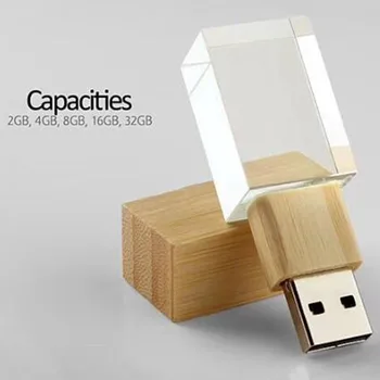 NOUĂ din Lemn de Bambus, Nuc, Bambus Carbonizat usb 2.0 de memorie flash stick pen drive (personalizate Personalizate logo-ul)