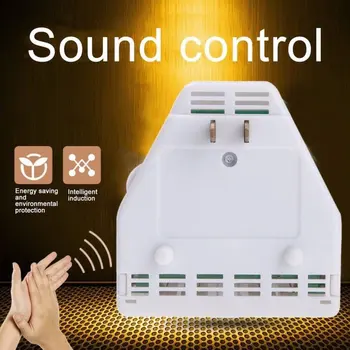 Universal Limbă de clopot Sunet Activat Comutatorul On / Off din Palme Gadget Electronic Comutator de Lumină 110V Sunet Comutator de Control