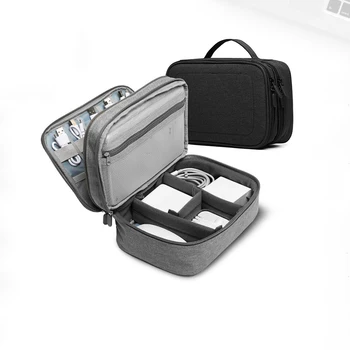 LIYIMENG Portabil Poliester Bag Cablul Hard Disk Ipad Mini Husă de Depozitare Kit Accesorii Digitale USB Gadget Organizator