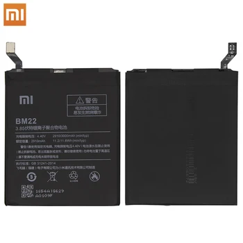Original Xiaomi 5 MI5 Km 5 baterii de Telefon BM22 de Mare Capacitate Reîncărcabilă Telefon Xiaomi Baterie de 3000mAh +Instrumente Gratuite de Telefon AKKU