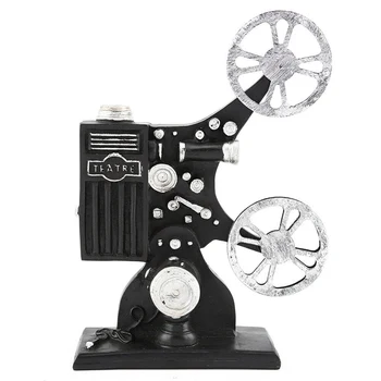 Retro Nostalgic Film Proiector Model Ușor De Utilizat, Rezistenta la Coroziune Film de Epocă de Creație Cinema Fotografiere Decor cadou