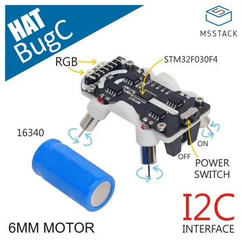M5Stack BugC Robot Programabil de Bază Compatibile Cu M5StickC STM32F030F4 Micro Controller