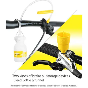 2020 Biciclete de Frână Hidraulică Sângera Tool Kit Pentru Tektro Margura și Seria de Frână de la Discul de Utilizare a Sistemului de Ulei Mineral de Frână SW0018