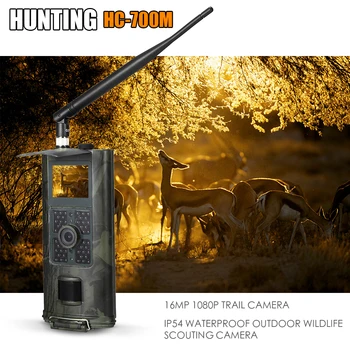 16MP 1080P 3G SMS GSM Trail Camera Joc de Vânătoare de Fotografiat în aer liber Sălbatice Scouting Camera cu Senzor PIR cu Infraroșu Viziune de Noapte