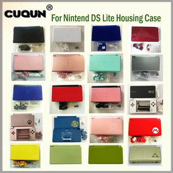 22 Culori Pure Complete de Locuințe Shell Caz Acoperire Pentru Nintend DS Lite Consola Cutie, Cu acces Gratuit Șurubelniță & Film