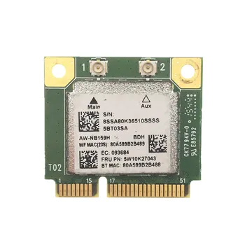 AZUREWAVE AW-NB159H Realtek RTL8723BE Jumătate Mini PCI-E Wifi, Bluetooth 4.0 wireless card pentru Asus Dell