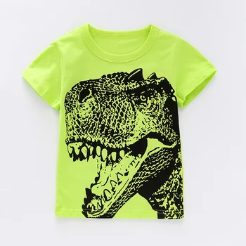 HH Copii îmbrăcăminte de Vară rechin Dinozaur Camuflaj T-Shirt, pantaloni scurți set de pantaloni costum de sport pentru copii băiat haine trening 2-8 Ani