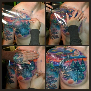 Ingrijire tatuaj Rolă de Film Impermeabil de Protecție Medicală PU Membrana Tatuaj Repara Bandaj pentru Vindecare Tatuaj Accesorii de Îngrijire