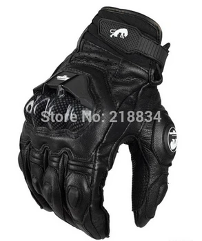 Transport gratuit afs6/10/18 mănuși de motociclete de curse mănuși mănuși de ciclism din piele Rece motorul mănuși M L XL