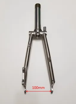Titan Spate Triunghi se potrivesc de biciclete Brompton 135mm lățime și furca fata pentru disc rupe lățime 100mm