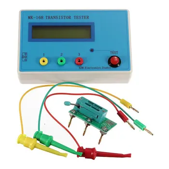MK-168 Tranzistor Tester Diode Triodă Practic Și Solid ESR RLC LCR Metru NPN PNP MOS Piese de Mașini