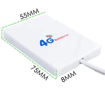 3G 4G LTE Semnal Accesoriu Vine cu două Capete Cablu de Extensie Mare Câștig 28dbi Externe Mică cu Antena de 2m
