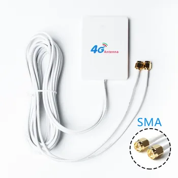 3G 4G LTE Semnal Accesoriu Vine cu două Capete Cablu de Extensie Mare Câștig 28dbi Externe Mică cu Antena de 2m