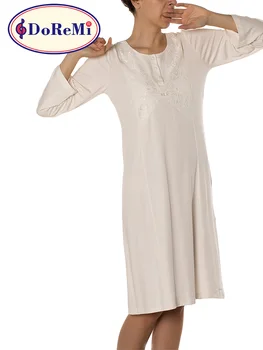 De 100 %Viskon Pijamale, Cămăși De Noapte Sleepshirts Homewear Pentru Femei Pijamale Cămașă De Noapte De Somn De Top De Noapte Poarte Rochie De Dormit