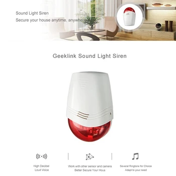 Geeklink GT-1 Gânditor Gazdă Acasă Inteligent de Control de la Distanță Center Security Monitor de Alarmă IR+RF+WIfi lucra cu Alexa de Start Google