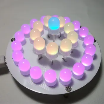 1 BUC Kit DIY Touch Control LED-uri RGB Aurora Turn de Lumină Cub 51 CSM Electronice Diy Kituri