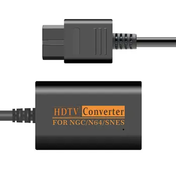 1080P-compatibil HDMI Adaptor Convertor Cablu HD Pentru Nintendo 64/SNES/NGC Gamecube Console compatibil HDMI Semnal de Ieșire Adaptor