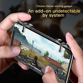Baseus Pentru PUBG Mobil Gamepad Joystick L1 R1 Telefon Mobil Joc Shooter Controler de Declanșare Buton de Incendiu Mâner pentru iPhone Android