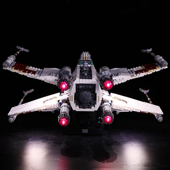 Lumina Led Compatibil Pentru 10240 Red Five X-wing Starfighter Războaie luptător Blocuri Caramizi Jucării (doar lumina+cutie Baterie)