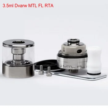 Noi Dvarw MTL FL RTA Atomizor 2 ml 3,5 ml 5ML capacitate de 22 mm, din Oțel Inoxidabil 316 atomizor tigara Electronica