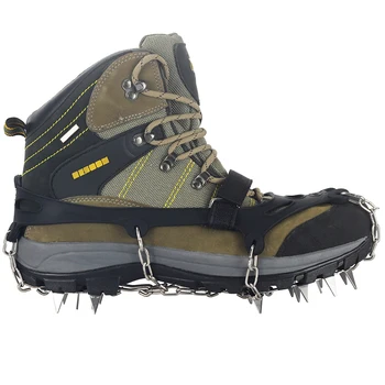 18 Dinți din Oțel Inoxidabil Crampoane Gheata Zapada Ghete Crampoane de Pantofi de Alpinism echipamente