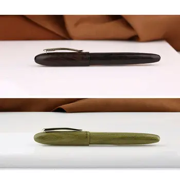 Stilou 0,6 mm Moonman M6 lucrate Manual din Lemn Natural Iridium Bine Fountain-Pen Scris Pixuri Scoala Rechizite de Birou Papetărie Noi