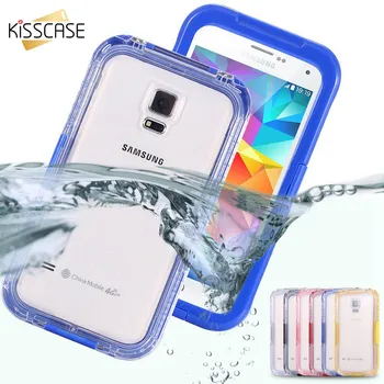 KISSCASE Impermeabil Caz de Telefon Pentru Samsung S8 S9 S10 S10E Nota 8 9 S3/S4/S5/S6 S6/S7 Edge S8/S9/S10 Plus TPU Scufundări Pungă Sac